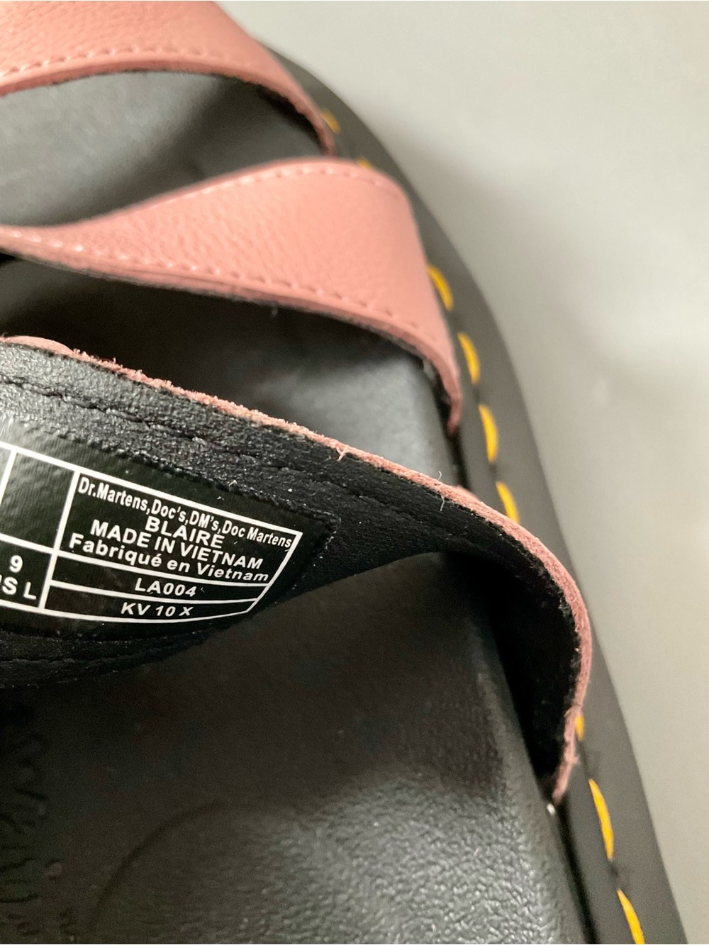 Yeah this are sold ❤️❤️Dr. Martens Pink Triple-Strap Sandals - Picture 5 of 7
